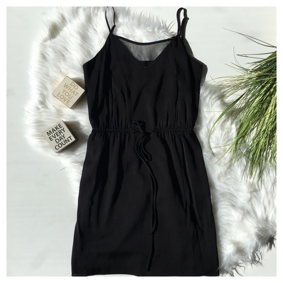 NWOT MILLY ‘SOPHIA’ BLACK SILK DRESS - Picture 3 of 7